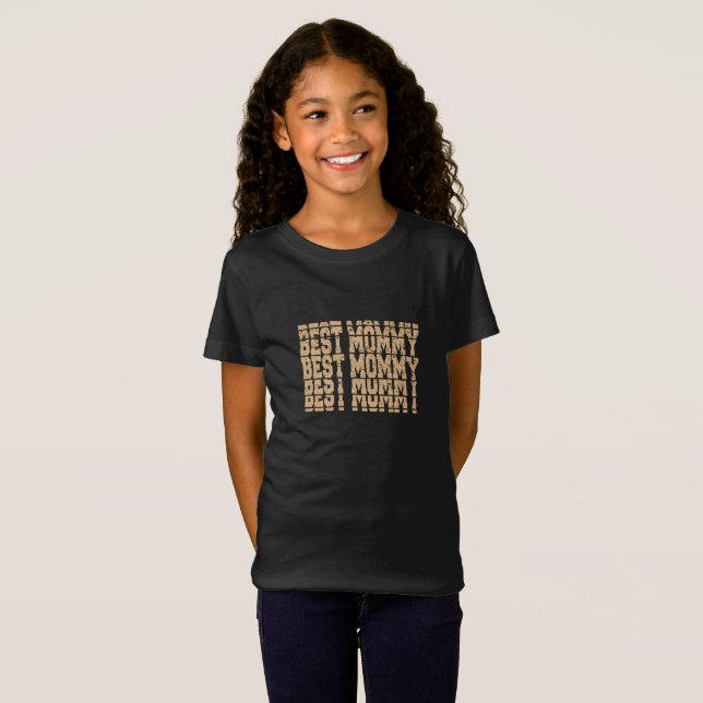 Beste Mama, Muttertag T-Shirt (Vorne ganz)
