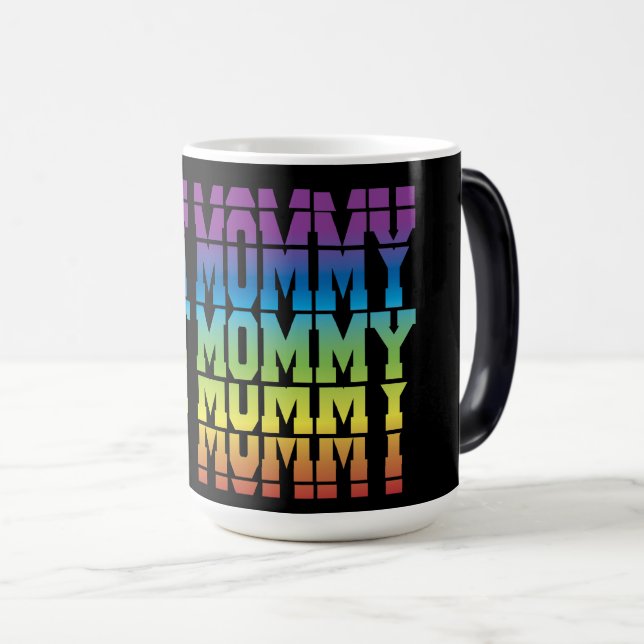 Beste Mama, Muttertag Verwandlungstasse (VorderseiteRechts)