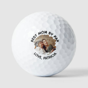 Beste Mama nach Par mit benutzerdefiniertem Foto u Golfball