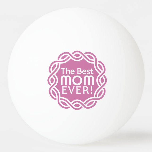 BESTE MAMA Ping pong Bälle Tischtennisball (Rückseite)