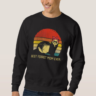 Beste Mama Retro Vintage Landschaft Sweatshirt