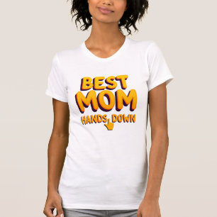 Beste Mama Typografie aller Zeiten T-Shirt