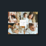 Beste Mama überhaupt 4 Fotos Collage Leinwanddruck<br><div class="desc">Verwandeln Sie vier Lieblingserinnerungen in ein Statement-Stück,  das sie jeden Tag in Ehren hält. Diese individuelle Collage aus 4 Fotos auf Leinwand enthält den Text „Best Mom Ever“ und ist</div>