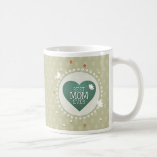 Beste Mama-überhaupt BlumenTasse Kaffeetasse
