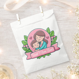 Beste Mama überhaupt, Mutter und Kind, Individuell Geschenktütchen