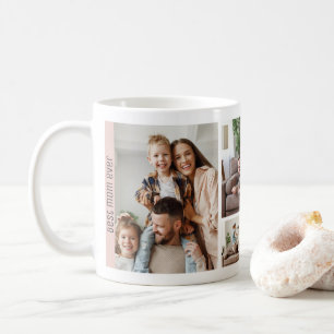 Beste Mama überhaupt Muttertag 5 Fotos Rosafarbene Kaffeetasse