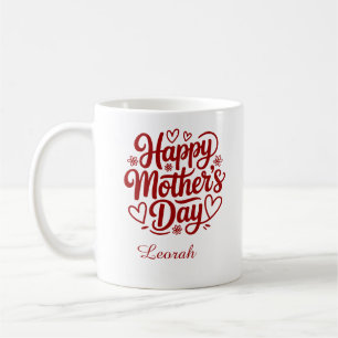 Beste Mama überhaupt personalisierte Namens-Tasse Kaffeetasse