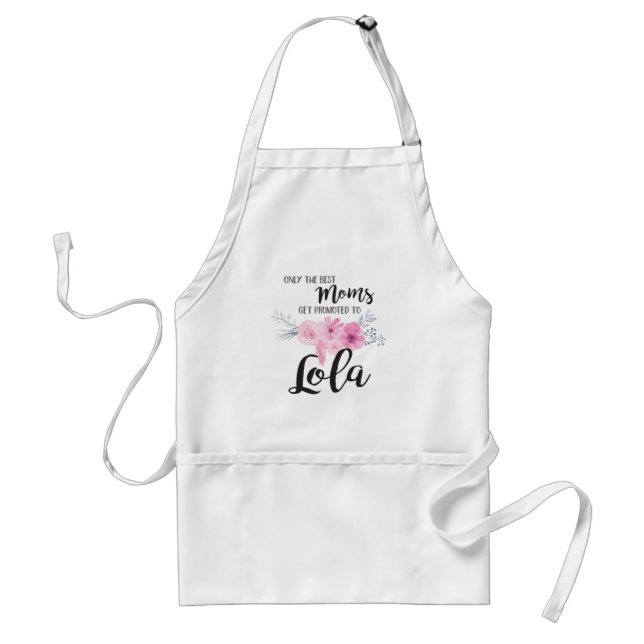 Beste Mamas erhalten zu Lola gefördert Schürze (Vorne)
