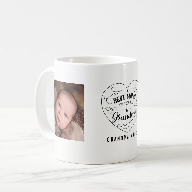 Beste Mamas für Oma | FOTO Kaffeetasse (Vorderseite Links)