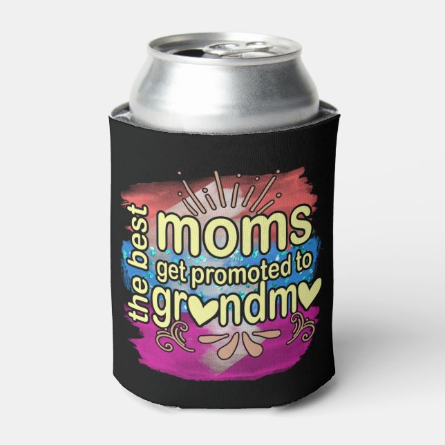 BESTE MAMAS WERDEN NACH GRANDMA FÖRDERT DOSENKÜHLER (Kanne Vorderseite)