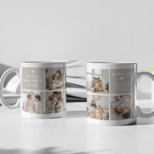 'Beste Mami überhaupt' Benutzerdefinierte 7-Foto-C Kaffeetasse