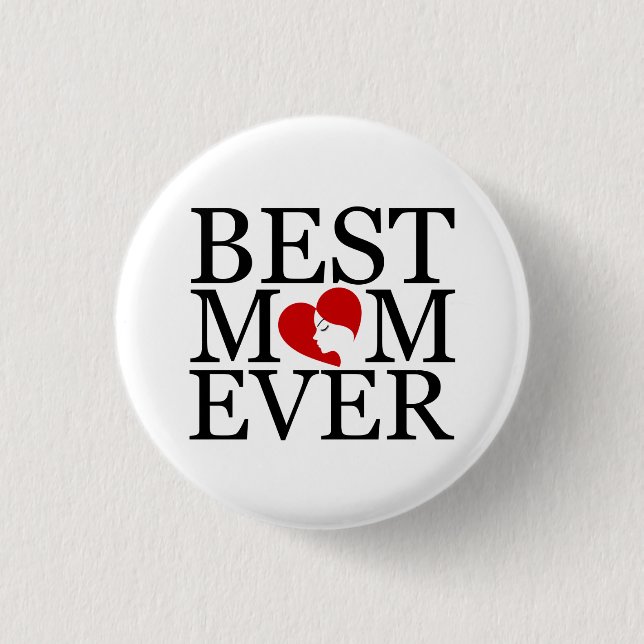 Beste Mamma überhaupt Button (Vorderseite)