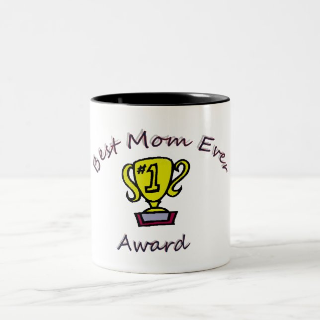 Beste Mamma-überhaupt Preis-Tasse Zweifarbige Tasse (Mittel)
