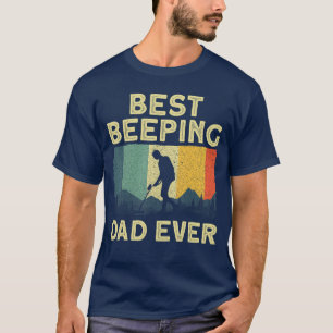 Beste Metalldetektor Kunst für Männer Vater Metall T-Shirt
