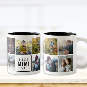 Beste MIMI Aller Zeiten Individuelles Fototasse Zweifarbige Tasse
