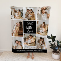 Beste MIMI je Custom Fleece Blanket