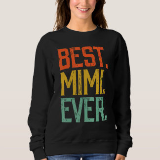 Beste Mimi je Vintage Mutter S Day Sweatshirt