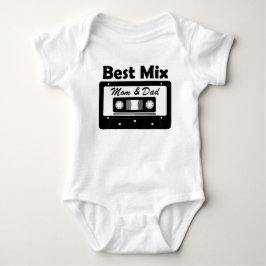 Beste Mischung Mama und Papa Baby Shower Geschenk Strampler