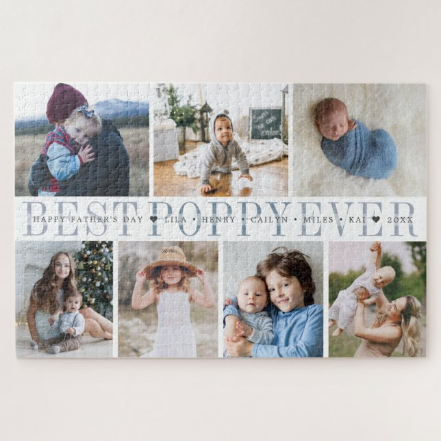 Beste Mohnblume je | Entenkinder - FotoCollage (Horizontal)