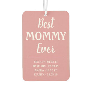Beste Mommy-FotoCollage Autolufterfrischer