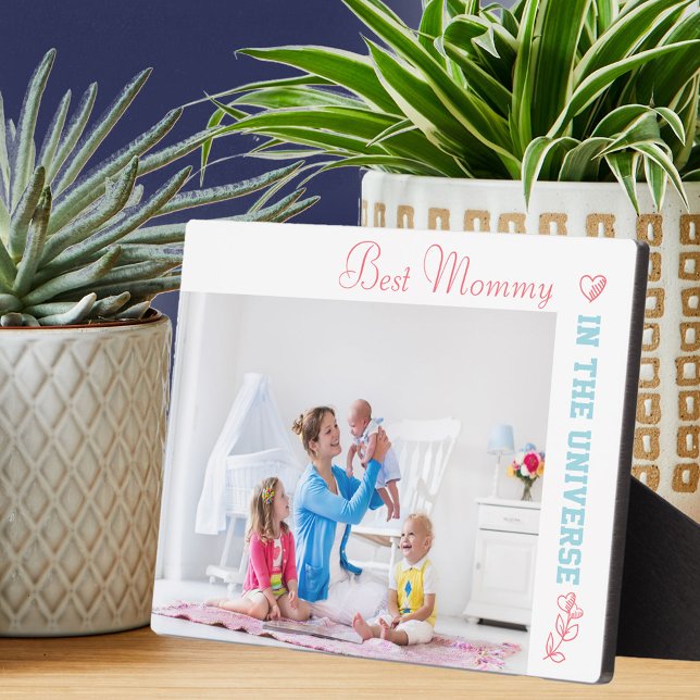 Beste Mommy im Universum-Foto Fotoplatte (Von Creator hochgeladen)