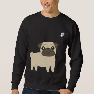 Beste Mops Geschenke für Mops Liebhaber Klassische Sweatshirt