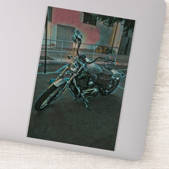 Beste Motorradgeschenke Aufkleber (Detail)