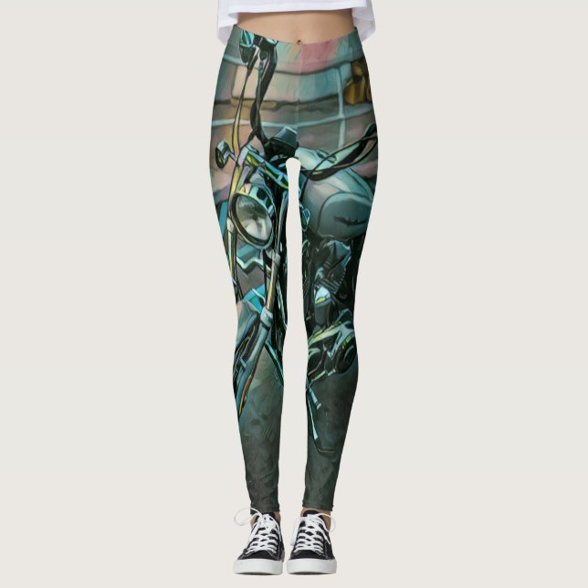 Beste Motorradgeschenke Leggings (Vorderseite)