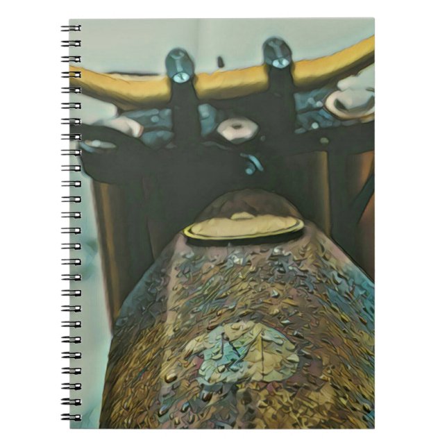 Beste Motorradgeschenke Notizblock (Vorderseite)