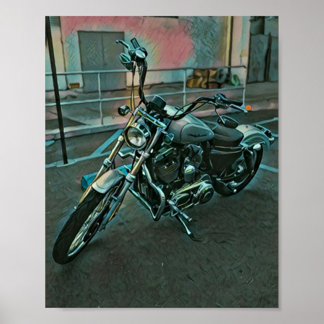 Beste Motorradgeschenke Poster (Vorne)