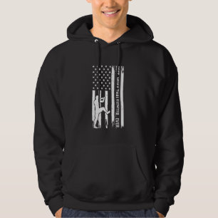 Beste Muay Thai Fighter jemals - Muay Thai US Flag Hoodie