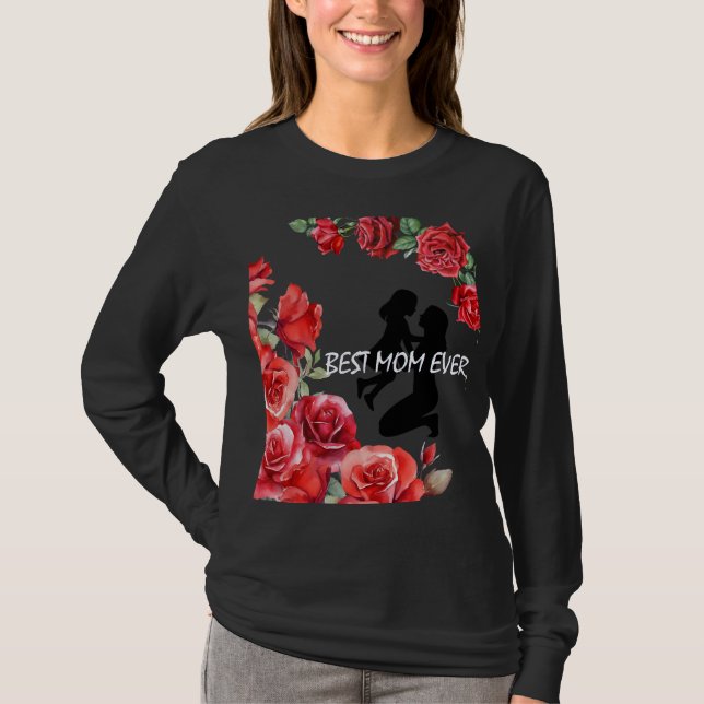 BESTE MUTTER ALLE ZEIT T-Shirt (Vorderseite)