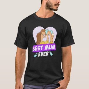 Beste Mutter aller besten Mutter in der Welt Baby- T-Shirt