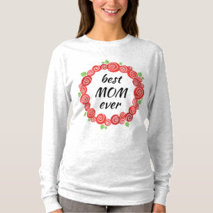 Beste Mutter aller rote Rosen im Frühjahr T-Shirt