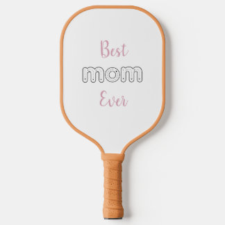 Beste Mutter aller Zeiten Alphabet Nachzeichnung M Pickleball Schläger