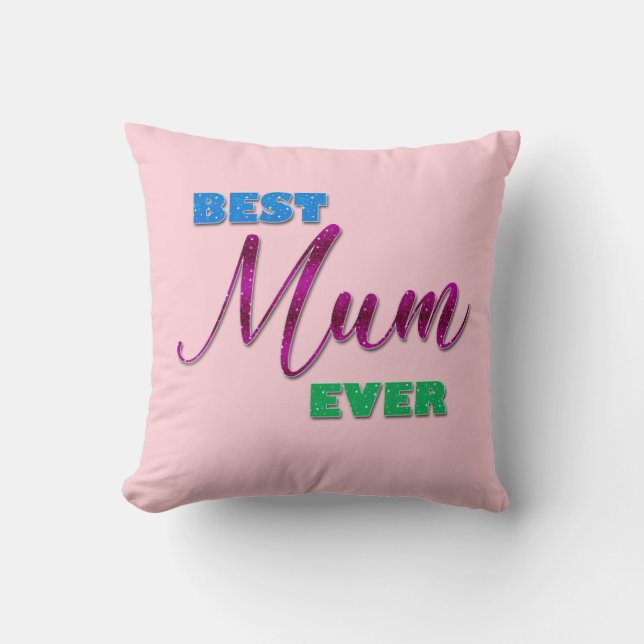 Beste Mutter Aller Zeiten   Kissen (Vorderseite)