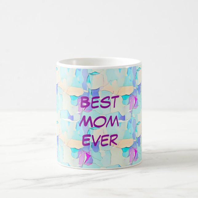 Beste-Mutter-aller-Zeiten-Mosaik Kaffeetasse (Mittel)