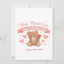 Beste Mutter Aller Zeiten Valentinstag-Herzen-Gruß