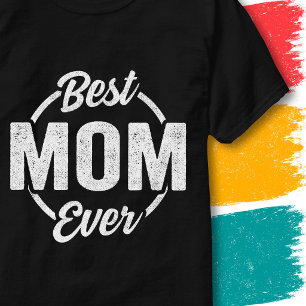 Beste Mutter Aller Zeiten Zitat Retro Vintage Stil T-Shirt