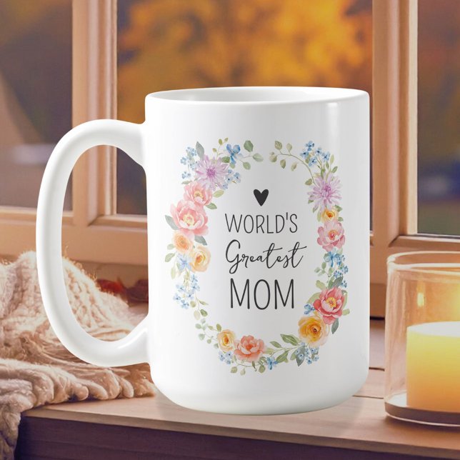 Beste Mutter der Welt Benutzerdefiniertes Zitat Fa Kaffeetasse (Von Creator hochgeladen)