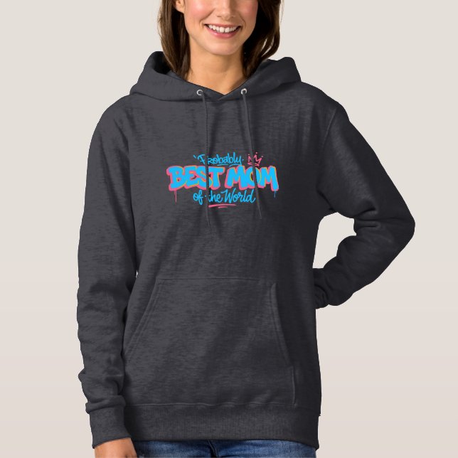 Beste Mutter der Welt Hoodie (Vorderseite)