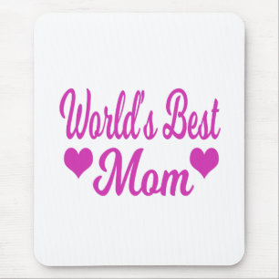 Beste Mutter der Welt Rosa Mousepad