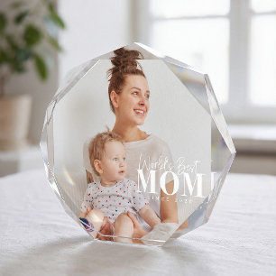 Beste Mutter der Welt seit 20XX Modern Fotoblock