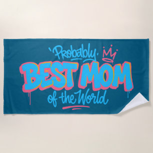 Beste Mutter der Welt Strandtuch