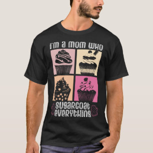 Beste Mutter, die jemals backt Mama Bäckerin Chef  T-Shirt