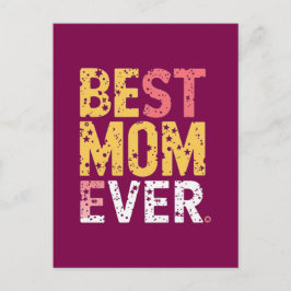 Beste Mutter ever Postkarte