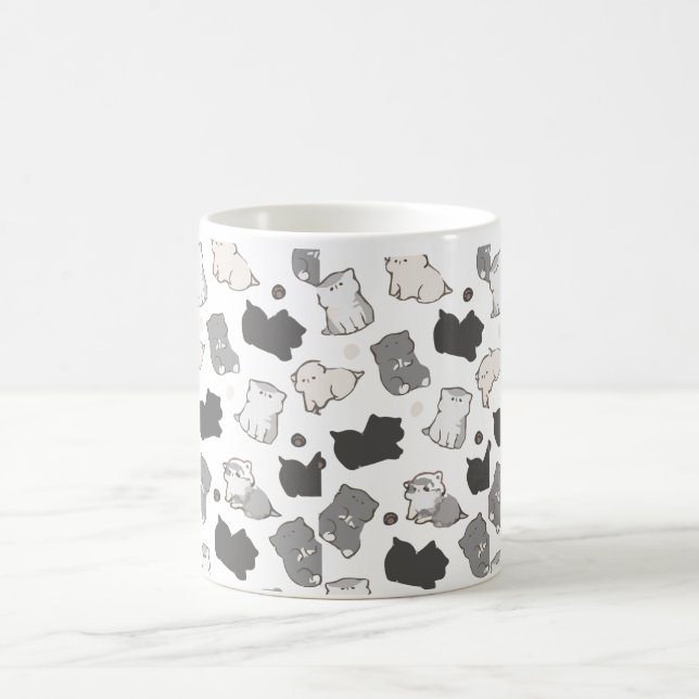 Beste Mütter 💖 Geschenke | Niedliche Katzen 🐾 Ta Kaffeetasse (Mittel)