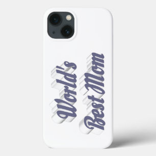 Beste Mutter grauer Text Case-Mate iPhone Hülle