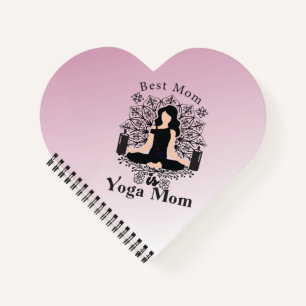 Beste Mutter ist Yoga-Mama-Notizbuch Notizbuch