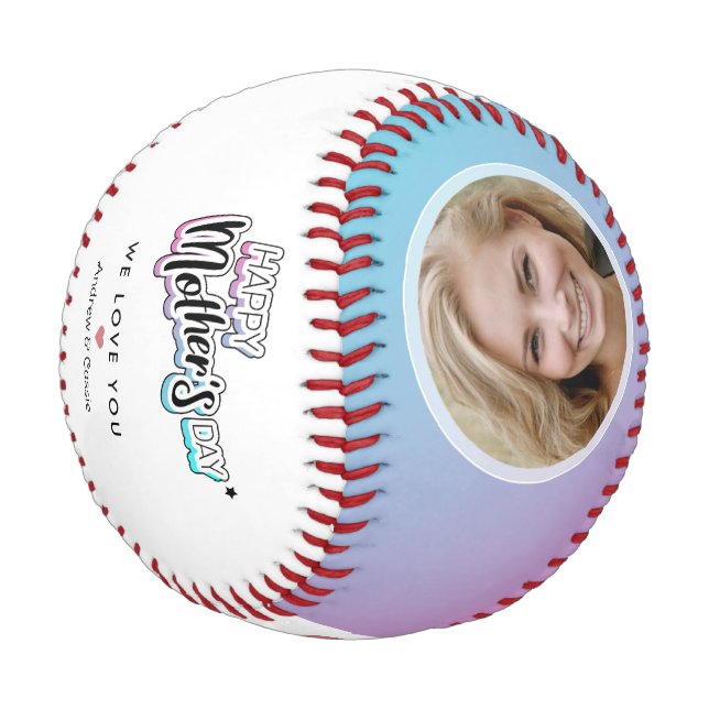 Beste Mutter je Baseball (Schrägansicht)